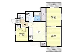 近松パークサイドM1 4階