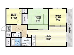 メゾン・プロムナード 3LDKの間取図画像