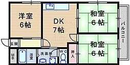 シャルマンフジ武庫之荘壱番館 3階/-