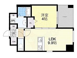 BrooklynSQUARE 1LDKの間取図画像