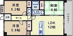 エンゼルハイツ東塚口 7階