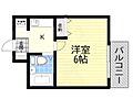 シティパレス21塚口パート22階3.4万円