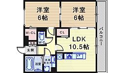 エクセレント・コテラ 2階/-