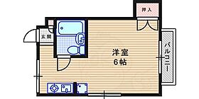 ヒルズ武庫之荘  ｜ 兵庫県尼崎市武庫之荘１丁目（賃貸マンション1K・5階・17.00㎡） その2