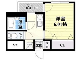 サンパティーク南塚口 301 ｜ 兵庫県尼崎市南塚口町２丁目（賃貸マンション1K・3階・22.60㎡） その2