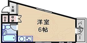 ビバハイツ武庫之荘 206 ｜ 兵庫県尼崎市武庫之荘１丁目（賃貸マンション1R・2階・18.69㎡） その2