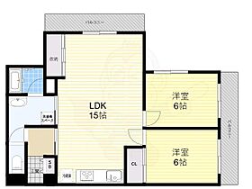 ポート武庫之荘  ｜ 兵庫県尼崎市南武庫之荘５丁目（賃貸マンション3LDK・2階・60.00㎡） その2