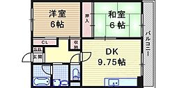 武庫之荘ガーデン 1階