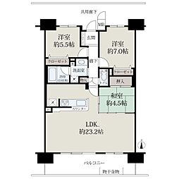 間取図画像 3LDK