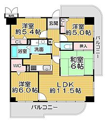 間取図画像 4LDK