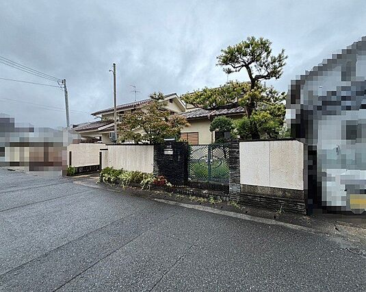 前面道路です。...