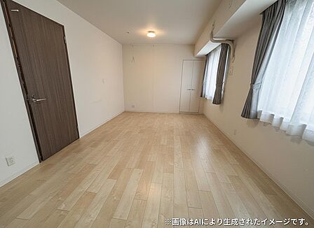 洋室(約11帖)※AIにより家具消し