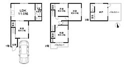 JR大阪環状線 大正駅 バス13分 中央中学校前下車 徒歩3分