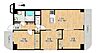 間取り：3LDK、価格2380万円、専有面積70.4m2、バルコニー面積11.04m2
