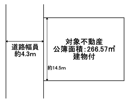 区画の整った閑...