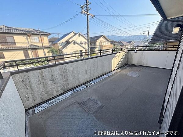 バルコニーを拡大表示
