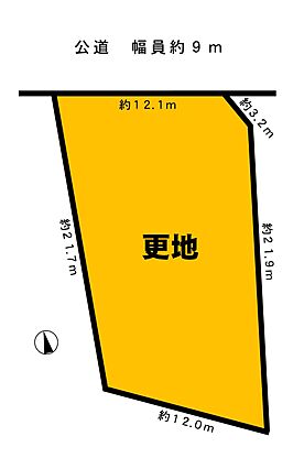 北東より