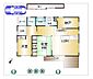 間取り：6480万円、2LDK＋S（納戸）、土地面積282.38m2、建物面積95.97m2 