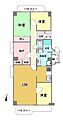芦屋緑2住宅13号棟2階2,300万円