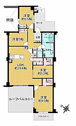 ラ・フォルテ西神中央4番館 4LDKの間取図画像