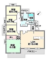 間取図画像 4LDK