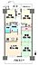 間取り：・4LDK、価格1480万円、専有面積76.7m2、バルコニー面積17.62m2 