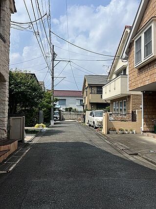 前面道路私道幅...