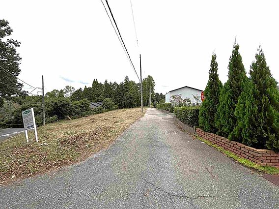 前面道路