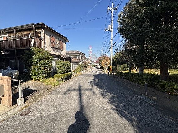 前面道路（南東...