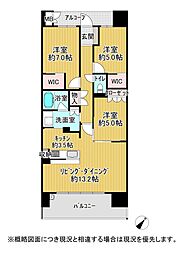 ローレルスクエア四日市富田　所在階8階