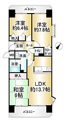 間取図画像 3LDK