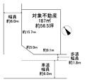 南側道路で日当...