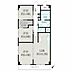間取り：3LDK、価格1600万円、専有面積72.67m2、バルコニー面積7.05m2