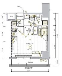 間取図画像 ワンルーム