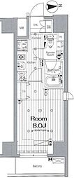 MAKESDesign森下 1Kの間取図画像