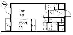 墨田区横川4丁目マンション 1LDKの間取図画像