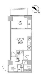 ルネサンスコート京成曳舟 1LDKの間取図画像