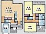間取り：【即内見できるモデルハウスあります！大型分譲地内！】南道路幅員11ｍで陽当り良好！駐車場2台可能！全室収納・SICなど収納豊富！