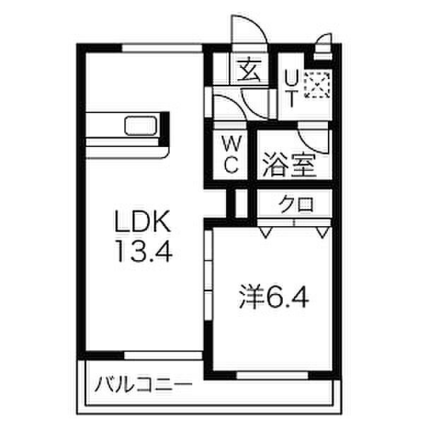 グレースコート神戸 207｜愛知県西春日井郡豊山町大字豊場(賃貸マンション1LDK・2階・43.24㎡)の写真 その2