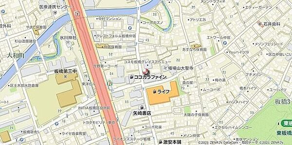 東京都板橋区仲宿(賃貸マンション3DK・2階・55.51㎡)の写真 その6