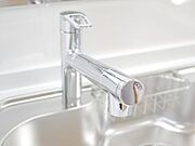 【同仕様写真】カランは浄水器タイプになります。