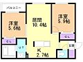ラデュレひばりが丘2階9.6万円