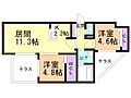 フォレスタ大谷地1階9.5万円