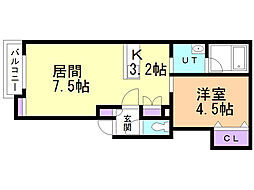 リブレア厚別 1階