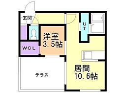 仮）ＧＡー厚別中央3−3ＭＳ 1階/-