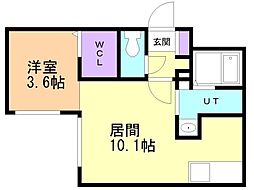 仮称)北広島市中央4丁目MS A棟 3階/-
