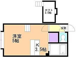 オーシャンビレッジ厚別 2階/203