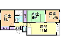 間取図画像 3LDK
