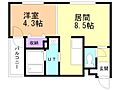 マリオット共栄町2階6.4万円