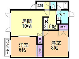 ソレアードＡ棟 2階
